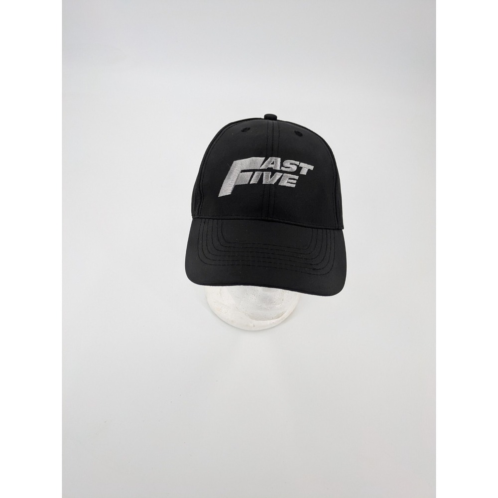 Fast Five Fast & Furious Adjustable Cap Black Movie Promo‎ Hat